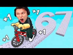 [ROBLOX] JayGray Mỗi Giây +1 Tốc Độ Để Đua Xe Đạp Về Đích🚴😵Thử Thách Lái Xe Đạp Vượt Qua 67 Obby