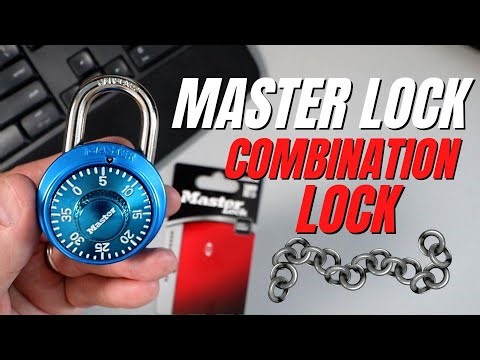 Master Lock Combination Lock Overview