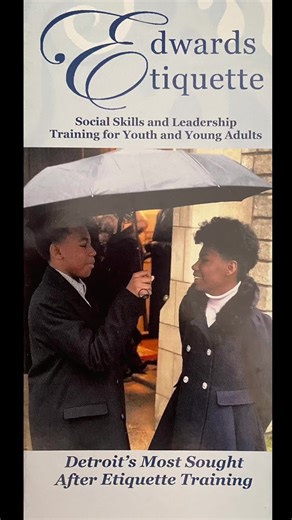 Welcome to Edwards Etiquette Detroit’s leading children's etiquette education firm, empowering young individuals with essential life skills. We specialize in teaching social skills, table manners, and empowerment techniques, fostering grace, confidence, character, and well-defined behavior boundaries. OUR MISSION “To provide young people with the necessary social skills to navigate consistently in any situation with grace and confidence.” The JUNIOR COTILLION OF DETROIT combines social etiquette