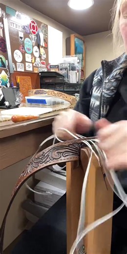 Highlights from My Live Leatherworking Session
