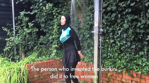 Samantha Rea road-tested a burkini for Spectator Life, writing about the different reactions she got in Hampstead Ponds and Clacton-on-Sea. Read more: https://life.spectator.co.uk/2016/08/me-and-my-burkini-in-brexit-on-sea | The Spectator
