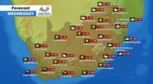 Weather Forecast - Wednesday, 19 October 2022