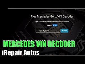 Mercedes Vin Decoder
