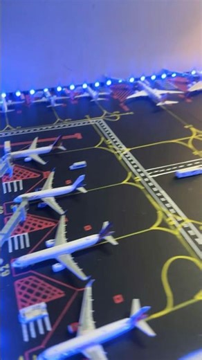 After 6 months new model airport has finally been made #modelairport #modelaviation #modelairplane