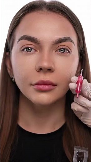 Powder Brows Tutorial 😍 | Perfect Ombre Eyebrows with PMU Master @tamara_voronina_pm