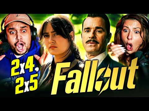 FALLOUT SEASON 2 EPISODES 4 & 5 REACTION – DEATHCLAWS ARE TERRIFYING! – FIRST TIME WATCHING –REVIEW