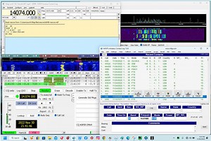 Combining Wfview, ACLog, WSJT-X and Fldigi