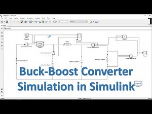 Buck boost Converter simulation in MATLAB / Simulink