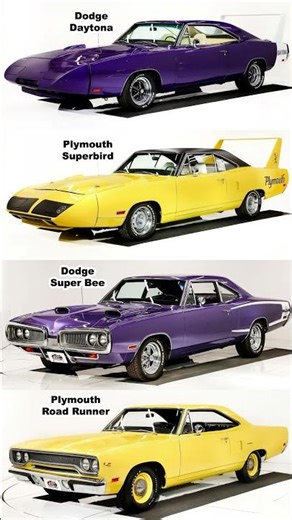 Daytona, Superbird, Super Bee or Road Runner?