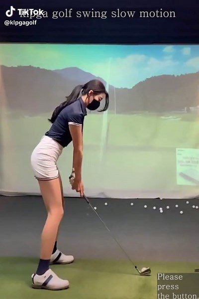 KLPGA Jeon Seung Min Golf Swing in Slow Motion