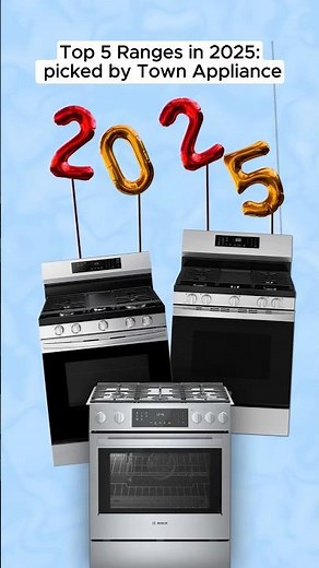 Top 5 Ranges of 2025 - Picked by Town Appliance 🔥 #kitchen #kitchenappliances