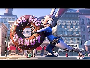 "The Big Donut!" - Disney's ZOOTOPIA Movie Clip # 5