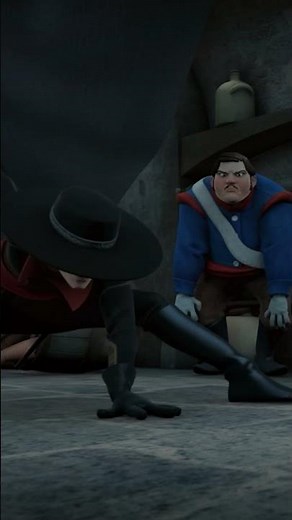 Zorro and Monasterio face off in the cellar | ZORRO the Masked Hero