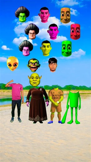 Ronaldo dance, scary teacher 3D dance,Tum Tum sahoor dance,| &Me correct Head matching video #shorts