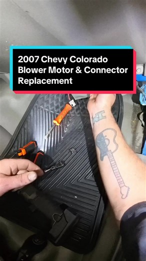 2007 Chevy Colorado Blower Motor & Connector Replacement