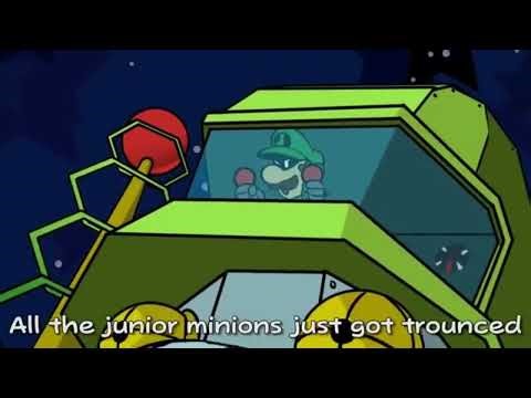 Brobot Battle With Lyrics | Super Paper Mario (No Outro)