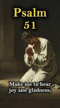 Psalm 51 KJV - A Prayer of Repentance