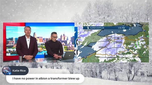 Lake-effect snow and strong winds across Western New York. Watch live for updates. | 7 News WKBW