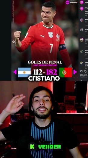 Messi and CR7 goals without penalties #Football #messi