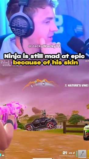 Ninja is still mad at epic #fortnite #fortniteoffline #fortniteupdate #ninja #fortniteclips #gaming