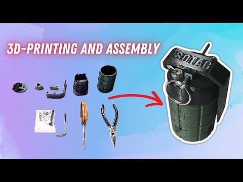 ThunderStrike Impact Airsoft Grenade 3D-Printing and Assembly Guide | Full Guide