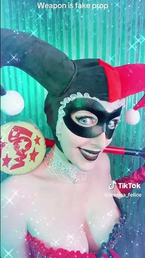 Harley Quinn DC Costume 🔥 #Cosplay Model #Fashion Style #Shorts Trend. Makeup Hair Outfit Movie Fan!