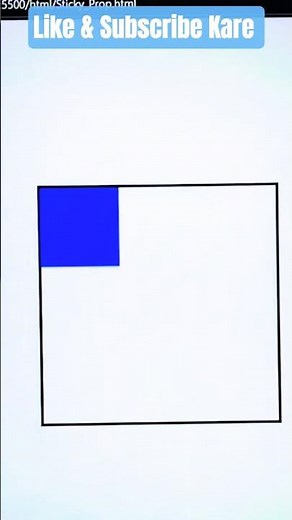 🚀🥳 How to Make a Bordered Box with Inner Colorful Box in HTML/CSS #coding#css#trending#viral #shorts