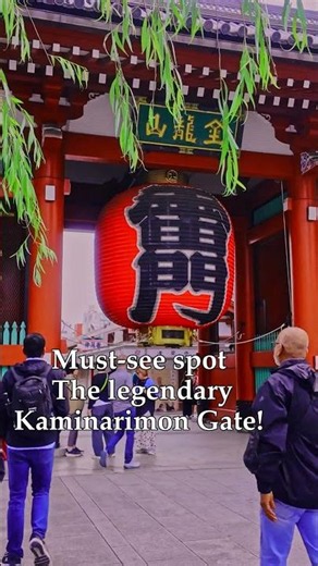 Exploring Tokyo's Oldest Temple! 🇯🇵 Asakusa Senso-ji #shorts #japan