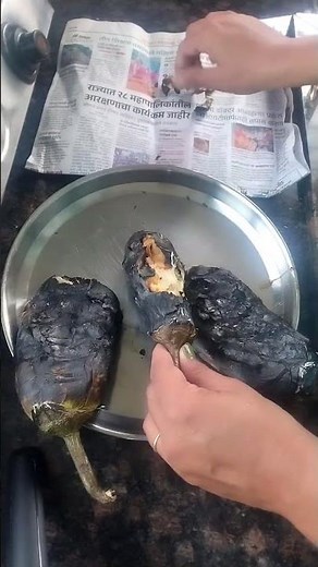 🍆खानदेशी भरीत पुरी 🍆#coking#recipe#treanding#viral#khandeshi#khandeshisong#ytshorts #RupaliAswarVlog