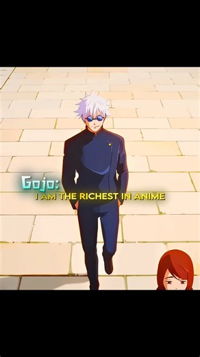 Bro is so Rich 🤑 #jujutsukaisen #anime