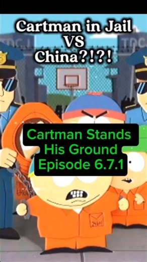 Cartman Stands up to china! #southpark #memes #cartman #cartmanland #tdcj #coffieldclowns #texas