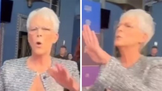 Internet turns on Jamie Lee Curtis over ‘insane’ red carpet outburst