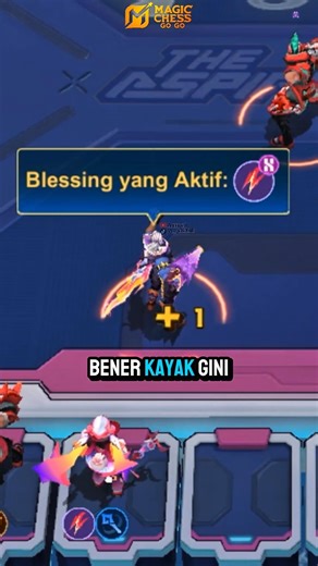 TRIK PAKAI BLESSING LUNOX ANTI MELESET #MagicChessGoGo #MCGGIDCreators
