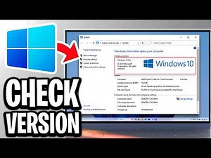 How To Check Windows Version In Laptop or PC - Step By Step