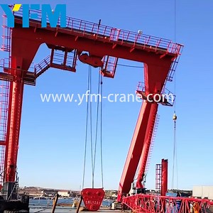 [Hot Item] Yfm CE ISO Approved Electro-Hydraulic Offshore Platform/Marine a-Frame Crane Mounted on Cable Laying Ships