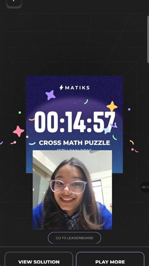 PuzzleRealm by Swastika on Instagram: "Cross Math (15 Jan 2026) #game #puzzle #fyp #mathias777_numbers #gaming"