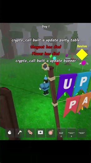 Update party in 99 Nights in the Forest 6