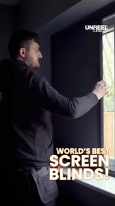 Discover the ultimate Unreel blind screen: Total light control for better sleep!