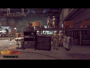 StarWars Squadrons - Rebel Hangar (NO MUSIC) - Ambience (1hr)