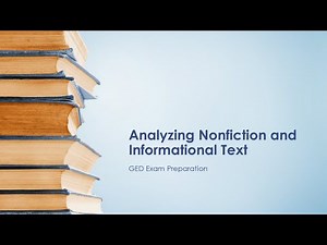 03 Analyzing Nonfiction and Informational Text