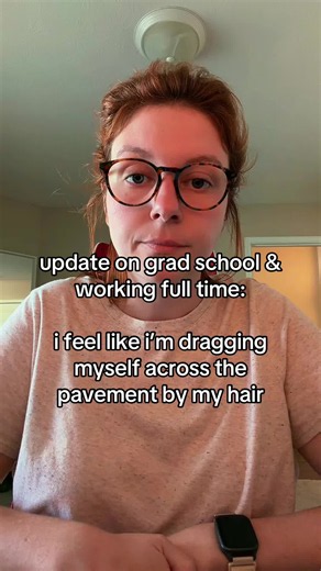 i am tired but we continue 😤 #gradschoollife #gradstudent #ma #education