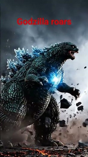 Godzilla Roars | #viralvideo #godzillaunleashed #godzilla #veo3 #godzillatheseries