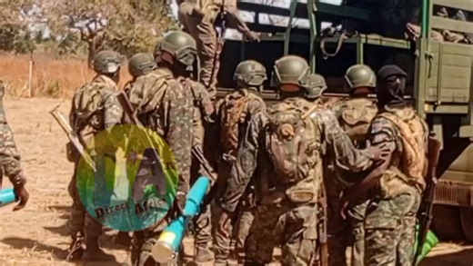 The Gambia Armed Forces (GAF) is currently hosting a VIP Day for "Exercise Storm Keneba", in Keneba, Kiang West | Direct Africa tv