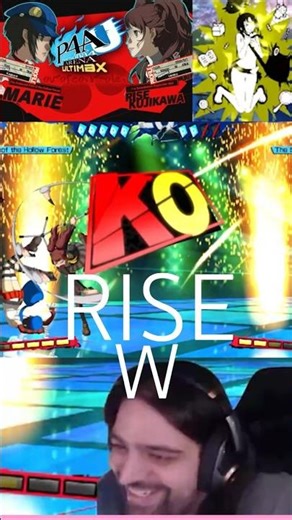I Went Too Easy on Rise in P4AU #persona #p4au #risekujikawa #joepapi #persona4arena