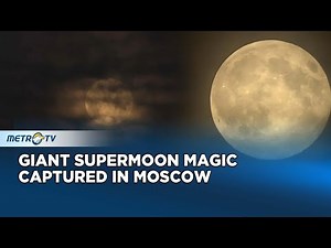 Leave It To Beaver 2025's Biggest, Brightest Full Moon Captured Over Moscow's Night Sky
