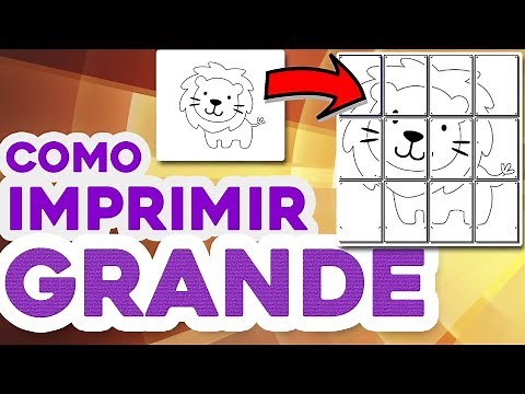 Enlarge and Print Large (Poster Poster) on Multiple A4 Pages