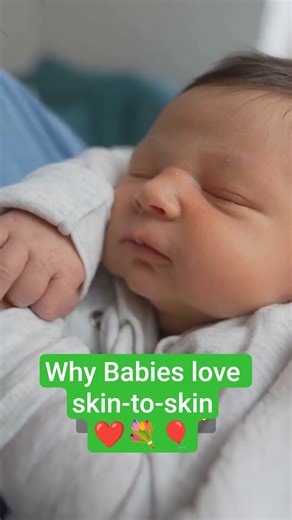 Why Newborns LOVE Skin-to-Skin Contact 😱👶🤍 (Science Explains)