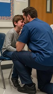 Recibí una llamada de la enfermera de la escuela sobre mi hijo. Me apresuré. Estaba temblando, con una marca cerca del ojo. “Papá, fui a casa a almorzar… mamá estaba con el tío Steve. Cuando intenté salir, él me bloqueó, me encerró en mi cuarto y escapé por la ventana. Todavía están ahí.” Mis instintos protectores se activaron de inmediato. La voz de la enfermera por teléfono era demasiado serena. Era una calma profesional y ensayada que resultaba más escalofriante que cualquier pánico. “Señor J