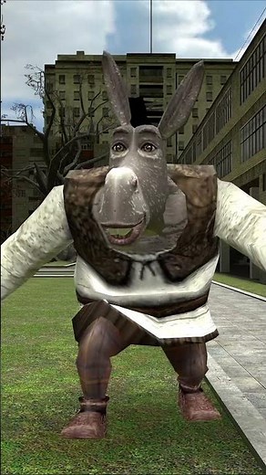 Gmod: New Shrek-Nextbots – Peaceful, Impossible, Fog, Munci, Crazy Frog #shorts #short