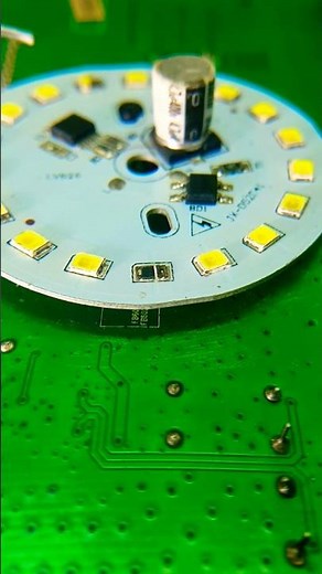 LED LIGHT Bulb LED Repair #shorts
